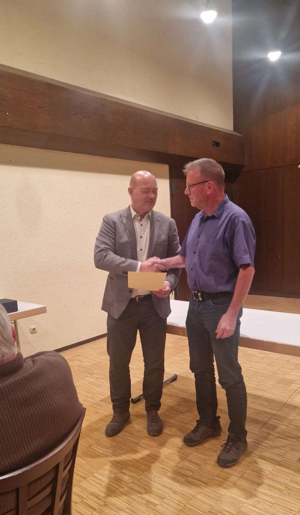 Ehrung Dietmar Bergmann 25 Jahre